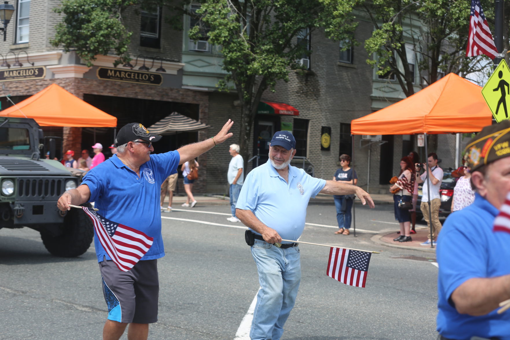 Hammonton's annual Fourth of July parade 2019 along Bellevue Avenue.